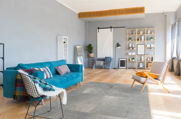 Covor Forme Geometrice Elmas Grey Selectează mărime: 080 X 150