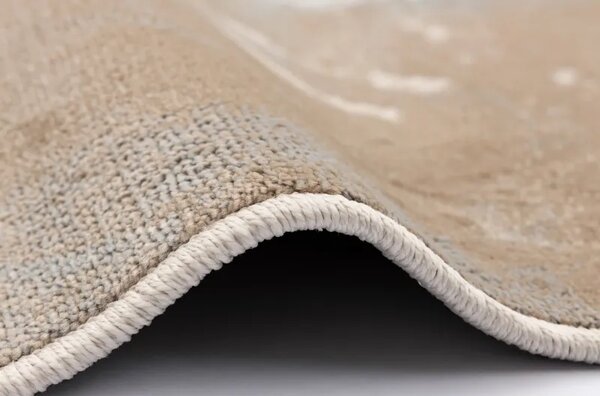 Covor Abstract Bizar Dark Beige Selectează mărime: 080 X 150