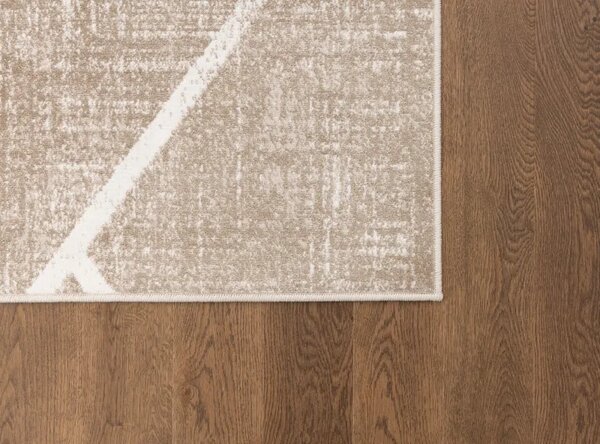 Covor Cu Linii Arlo Dark Beige Selectează mărime: 080 X 150