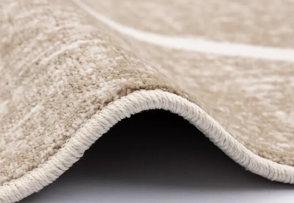 Covor Cu Linii Arlo Dark Beige Selectează mărime: 080 X 150