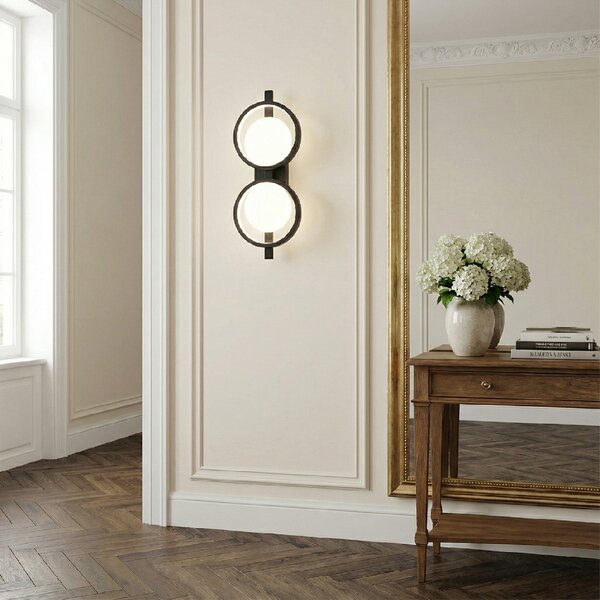 Toolight Toolight, aplică LED de perete, 13W, 4000K, 1500lm, APP1917-W, neagră, OSW-66062