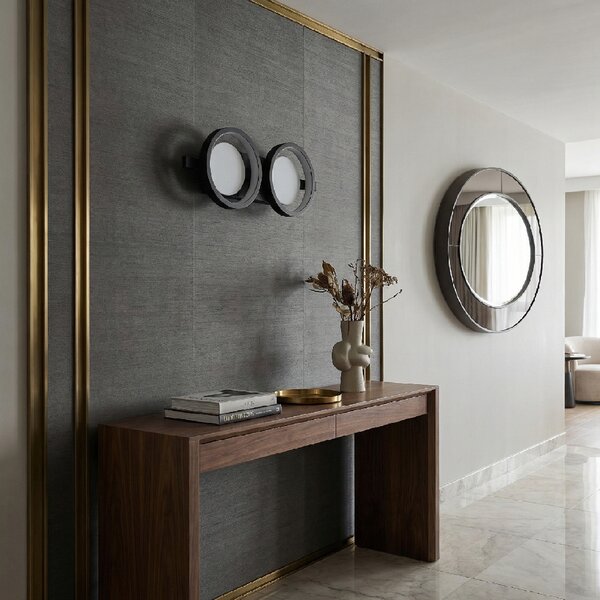 Toolight Toolight, aplică LED de perete, 13W, 4000K, 1500lm, APP1917-W, neagră, OSW-66062