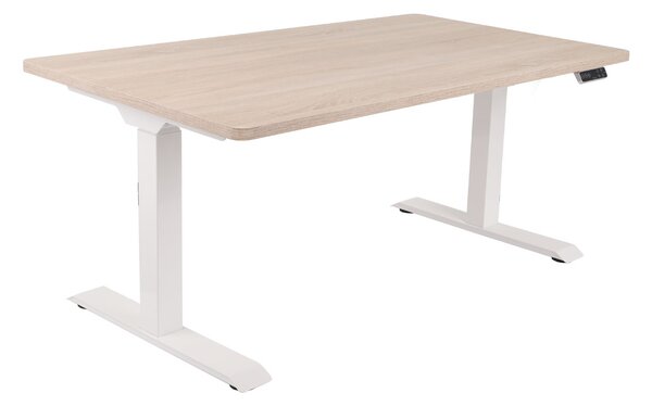 Birou reglabil cu dimensiuni customizabile Alto 101 White