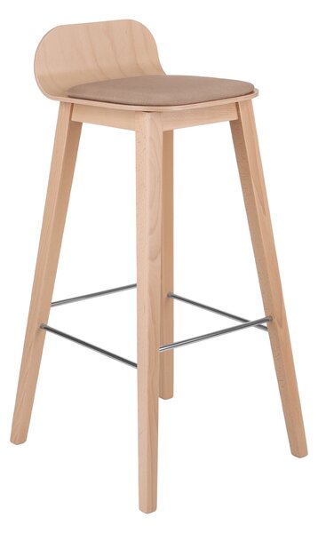 Scaun de bar Malmo Wood Plus 4HW