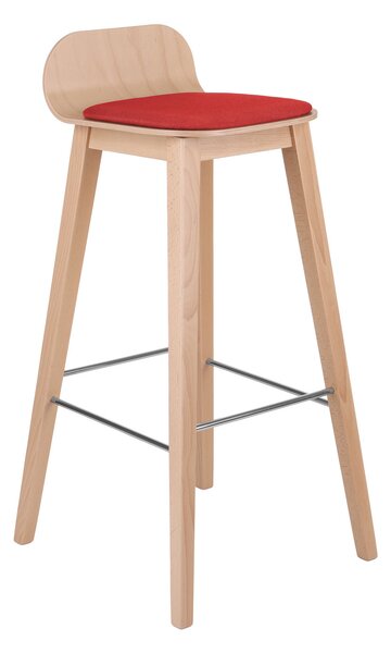 Scaun de bar Malmo Wood Plus 4HW