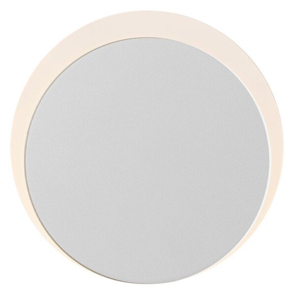 HELL Sun-B Aplică de perete cu LED, alb, Ø 15 cm, IP54, USB, dimabil, reglabil, Alb, Metal, Modern
