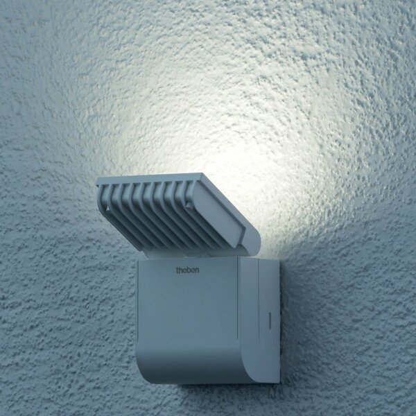 Theben LED lampă de perete pentru exterior theLeda S8-100L, alb, 4000 K, Alb, Plastic