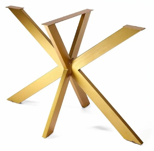 Picior masa metal, Homs , Gold,90x50x71 cm