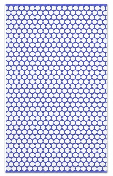 Prosop de plajă cu buline - Violet | 100 x 180 cm