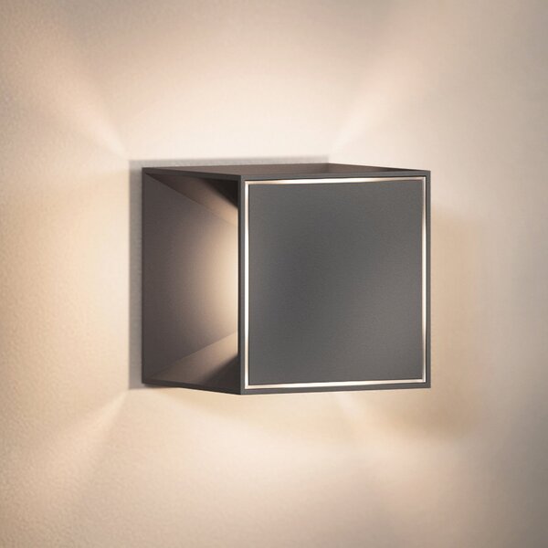 Sigor Nutalis mini LED lampă de masă reîncărcabilă, grafit, IP54, dimabil, reglabil, Gri, Camera de zi / sufragerie, Aluminiu
