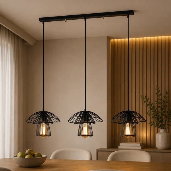 Lustra negru homs ro11214