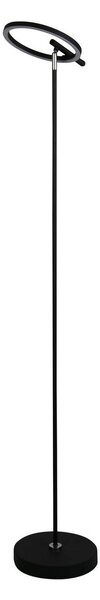 Searchlight Space Lampadar LED, negru, metal, reglabil, Negru, Camera de zi / sufragerie, Metal, Modern