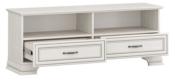Comoda TV TIFFANY, crem, PAL laminat, 130x37x50 cm