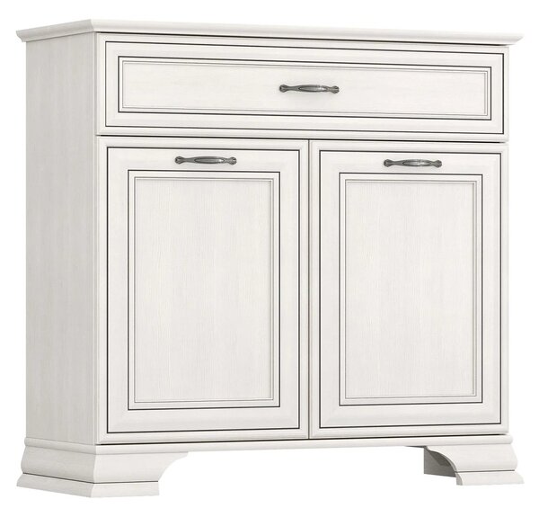 Comoda TIFFANY, crem, PAL laminat, 94x37x90 cm