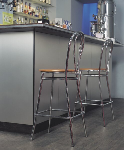 Scaun de bar Tulipan Wood 78