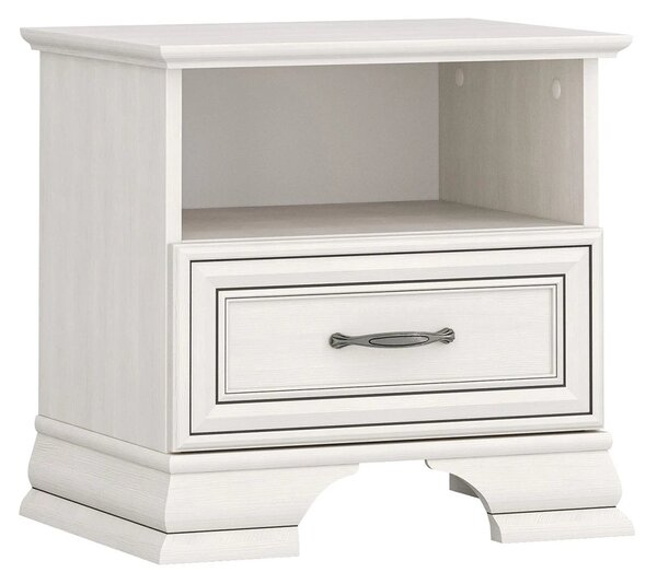 Mobilier dormitor clasic TIFFANY II, grej, PAL laminat, 5 piese