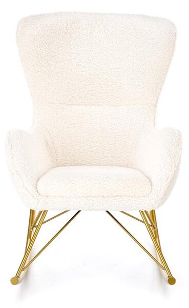 Fotoliu-balansoar tip wingback Liberto