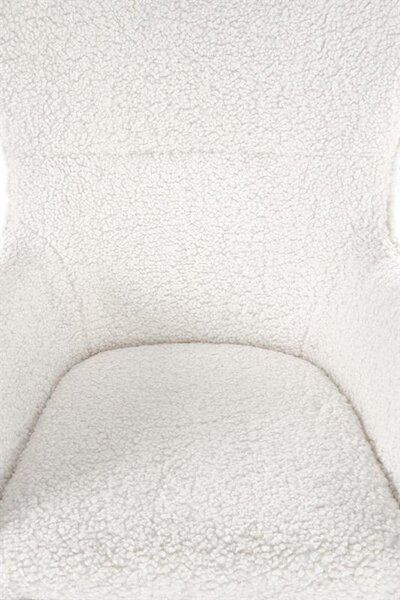 Fotoliu-balansoar tip wingback Liberto