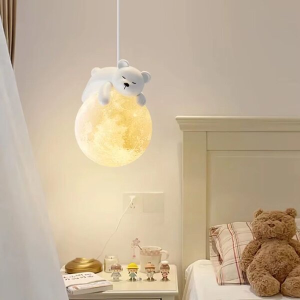 Lampă suspendată WHITE BEAR APP1597-1CP