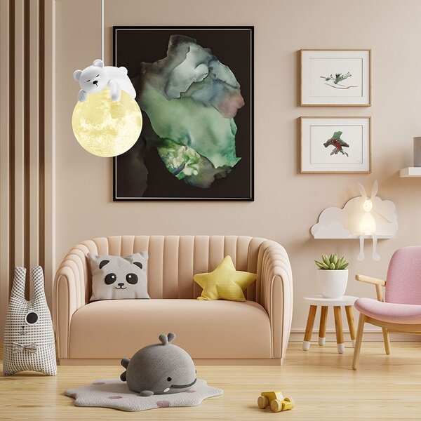 Lampă suspendată WHITE BEAR APP1597-1CP