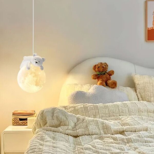 Lampă suspendată WHITE BEAR APP1597-1CP