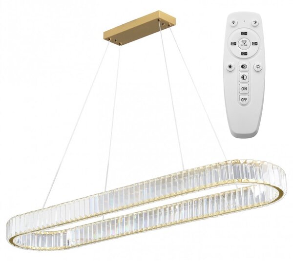 Lampa LED APP1508-CP BRUSH GOLD