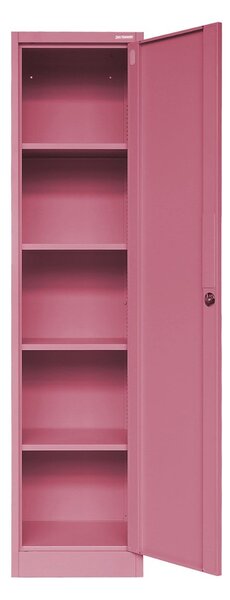 Dulap cu o singură ușă Alex Fresh Style roz pudră (45x185 cm)