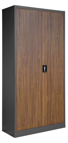 Dulap metalic Jan antracit-nuc (90x185 cm)