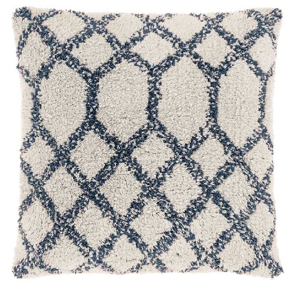 Perna decorativa MELANIE 45x45 cm, albastra