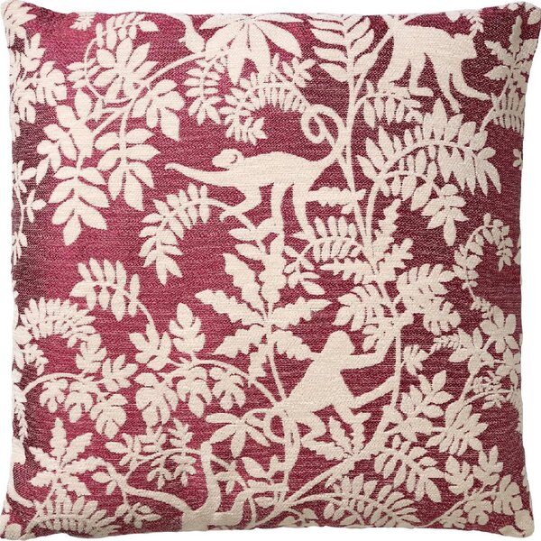 Husa decorativa pentru perna ABU MERLOT 45x45 cm, vinuriu