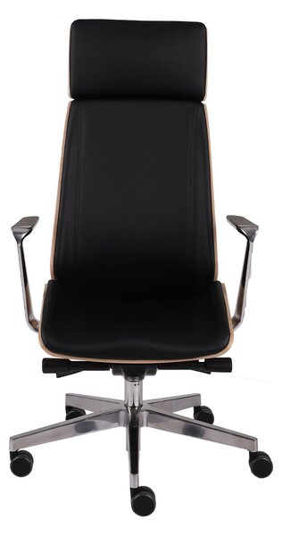 Scaun de birou Moon Wood HD AL1 - Furnir de stejar