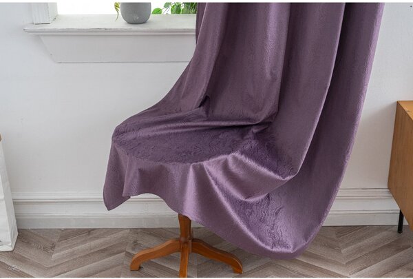 Draperie opaca DUNES VELVET 140x250 cm, mov Agatat: Rejansa