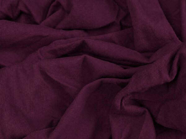 Cearsaf Jersey cu lycra visiniu inchis 90 x 200 cm