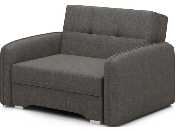 Fotoliu extensibil LAINE, gri inchis