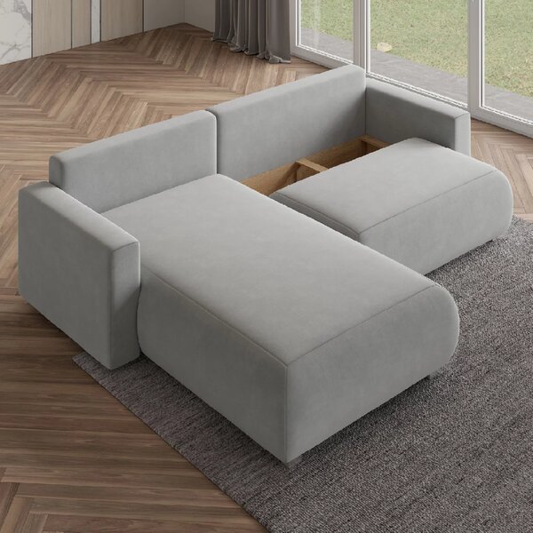 Coltar extensibil MONORA, crem, colt interschimbabil