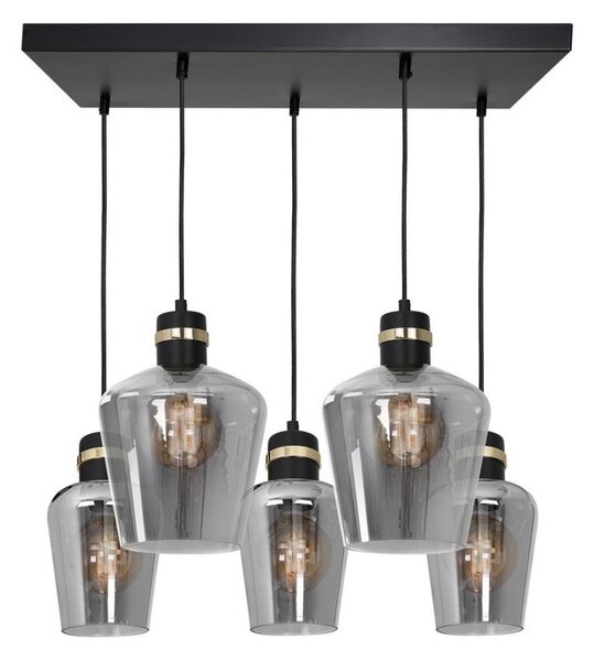 Lustră pe cablu RICHMOND 5xE27/60W/230V