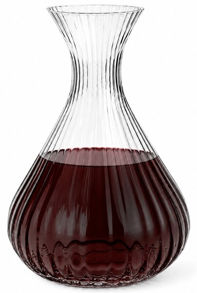 Decantor din sticla pentru vin Pufo Ellegant, 2 L- design elegant pentru oxigenarea si servirea vinului