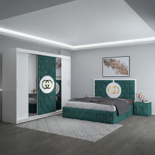 Dormitor Cod 250 Verde 160x200
