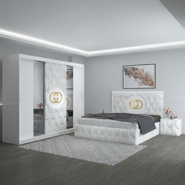 Dormitor Cod 250 Alb 160x200