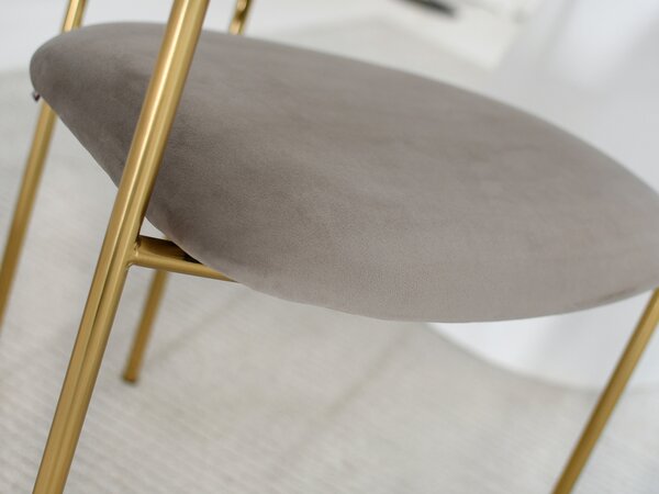 Scaun Magnus (bej + auriu). Promo -14%. 1111141