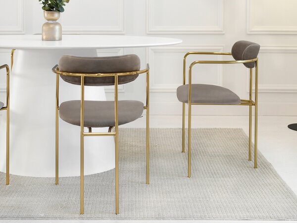 Scaun Magnus (bej + auriu). Promo -14%. 1111141