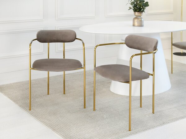 Scaun Magnus (bej + auriu). Promo -14%. 1111141