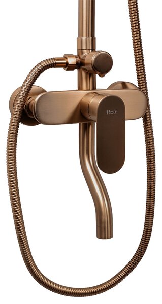 Set dus REA DROP Brush Copper