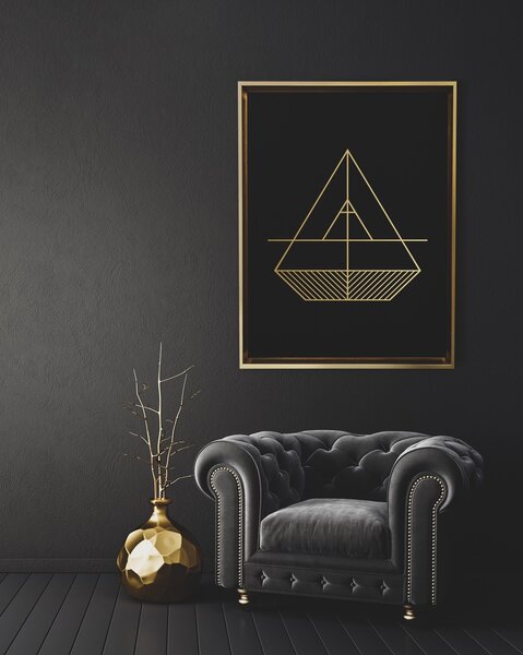 Art Deco 6 Gold