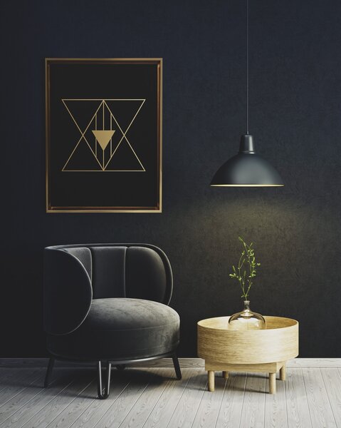 Art Deco 12 Gold