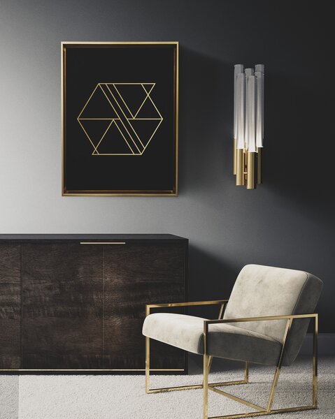 Art Deco 14 Gold