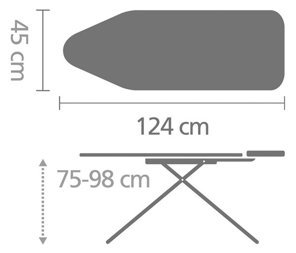 Masă de călcat Titan Oval C – Brabantia