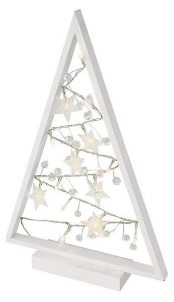 Decorațiune LED de Crăciun 15xLED/2xAA pom