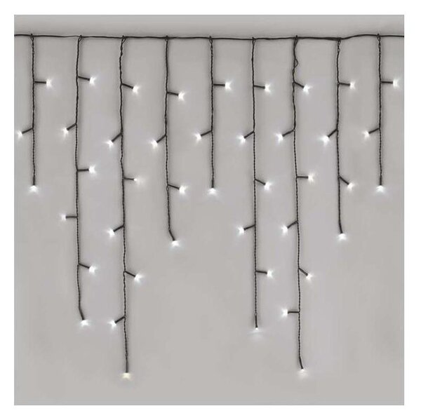 Instalație LED de Crăciun de exterior 200xLED/8 moduri 8,6m IP44 alb rece