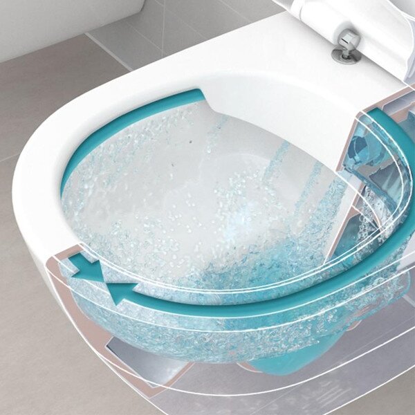 Vas WC suspendat Villeroy & Boch, Subway 2.0, direct flush, fara capac, alb alpin